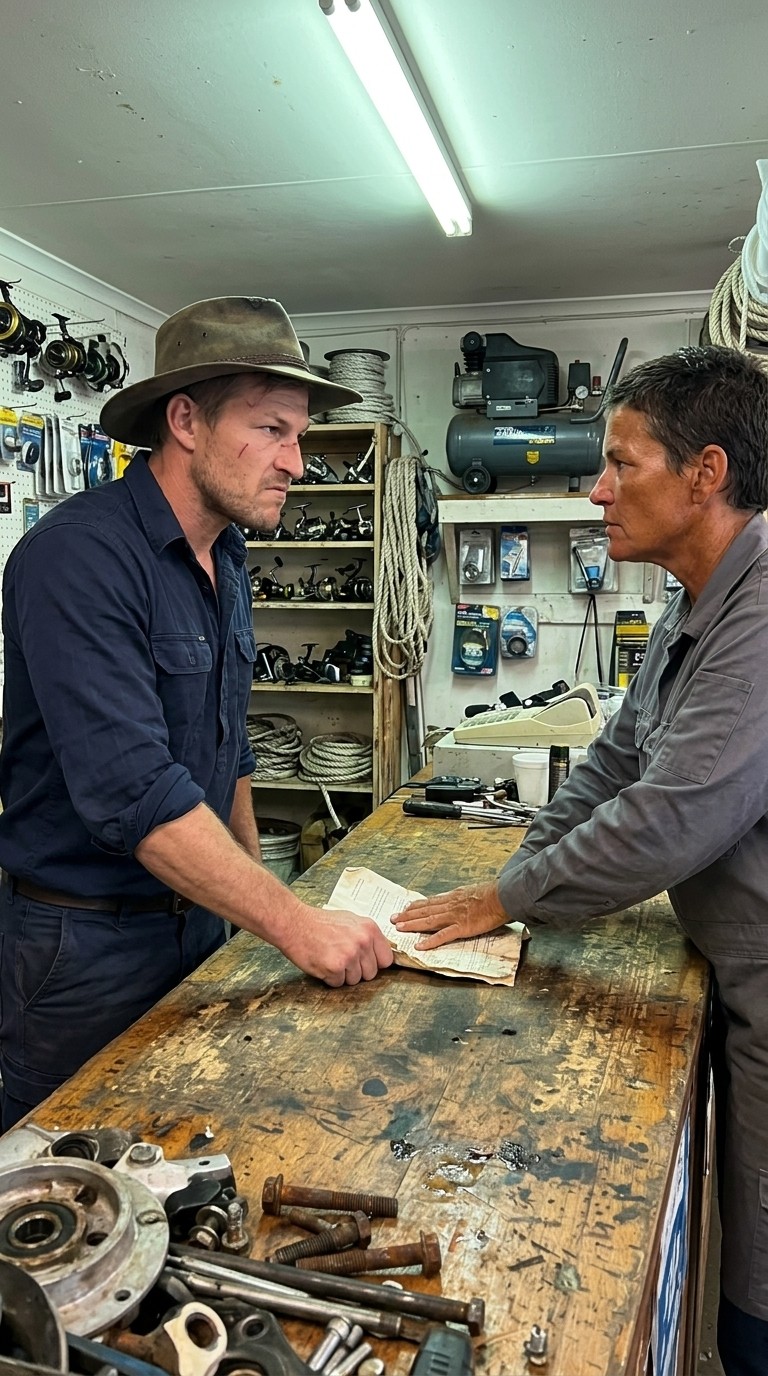 Scene from Mark Hayes's story, season 1 episode 6: The Blacklisted FUEL Run