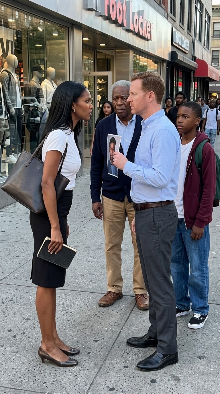 Scene from Amara Williams's story, season 1 episode 2: The Camera Angle