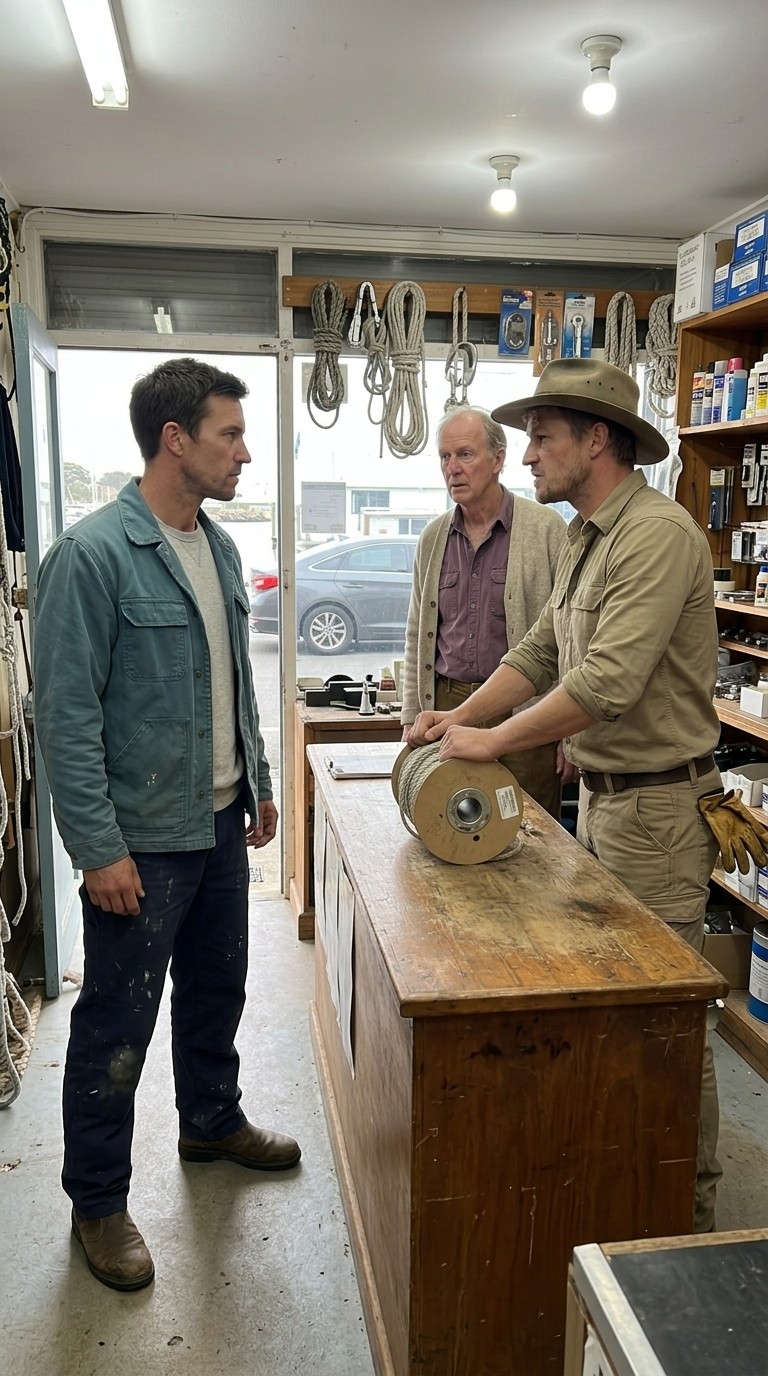 Scene from Mark Hayes's story, season 1 episode 3: Keys Behind the Bait
