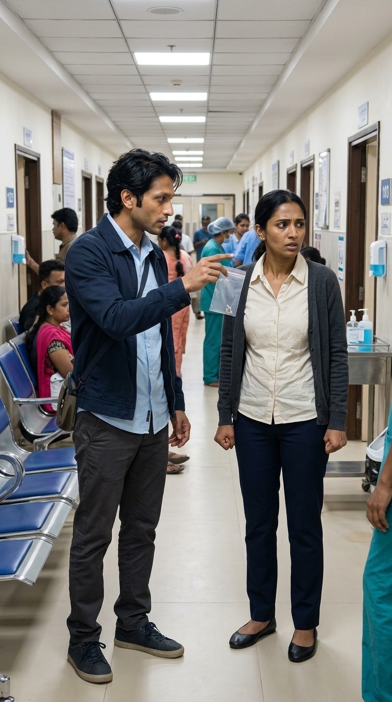 Scene from Nikhil Bhatt's story, season 1 episode 3: The Ward Below