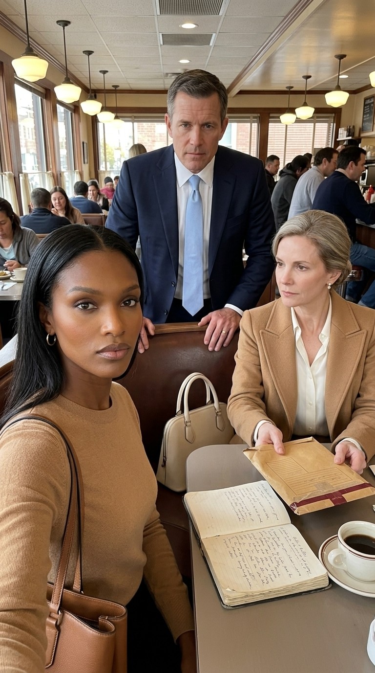 Scene from Amara Williams's story, season 1 episode 1: The Check Was Leverage