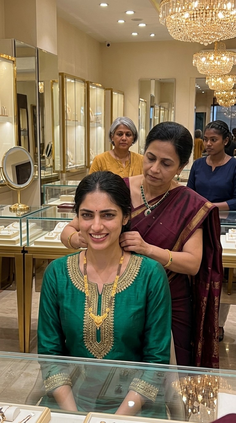 Scene from Meera Rathore's story, season 1 episode 3: Chosen for the Cameras