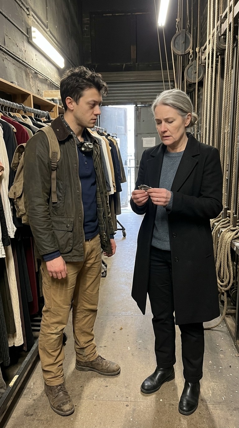 Scene from Oliver Brennan's story, season 1 episode 5: The Serial Betrayal