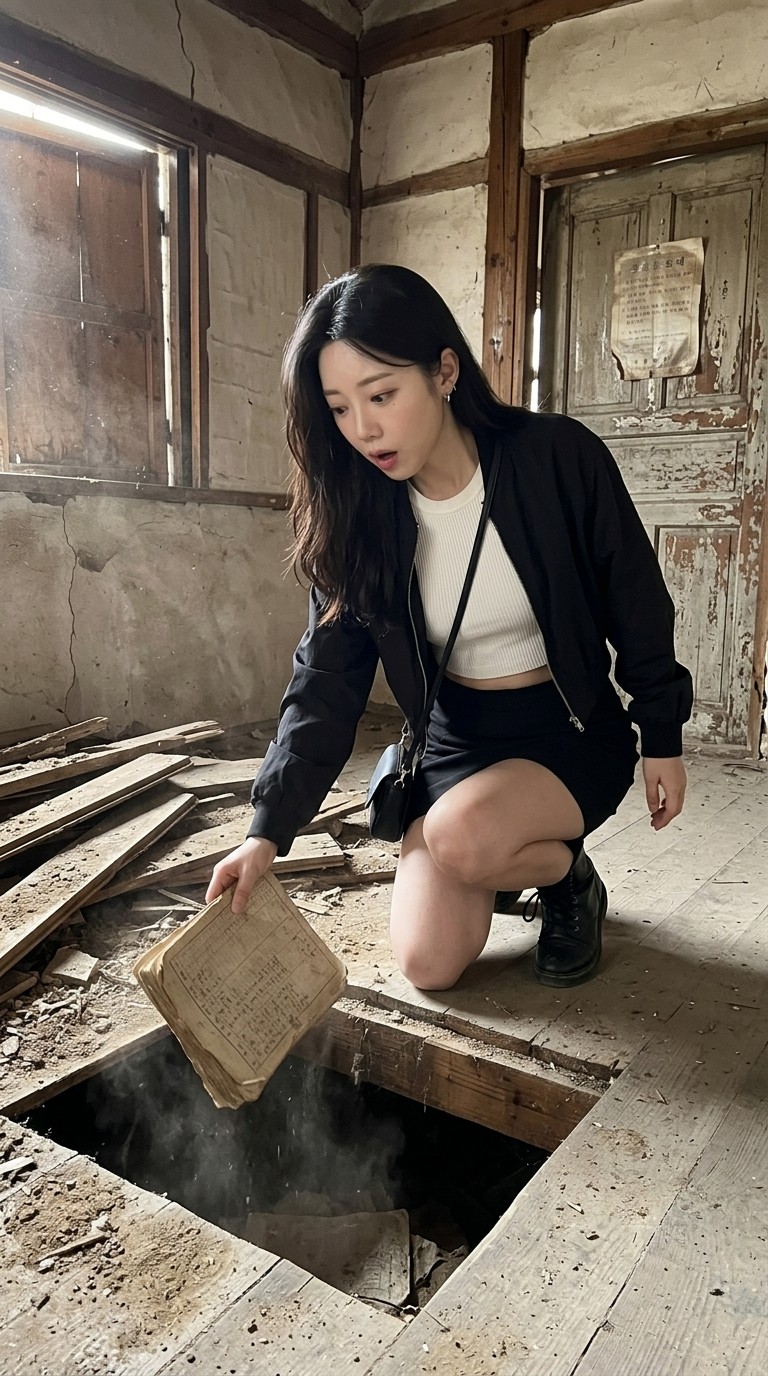 Scene from Park Seo-yeon's story, season 1 episode 1: The Ledger Shocked Me