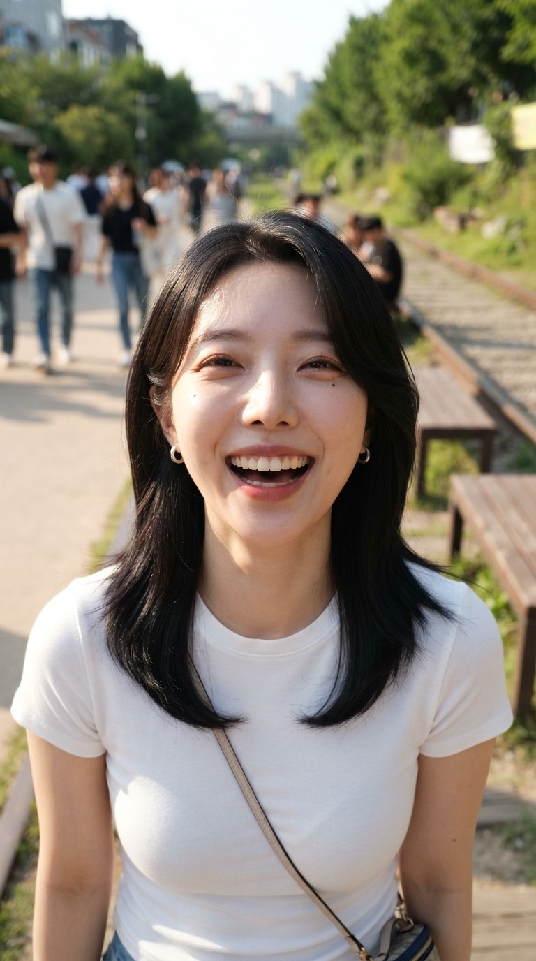 Gyeongui Line walk, silent